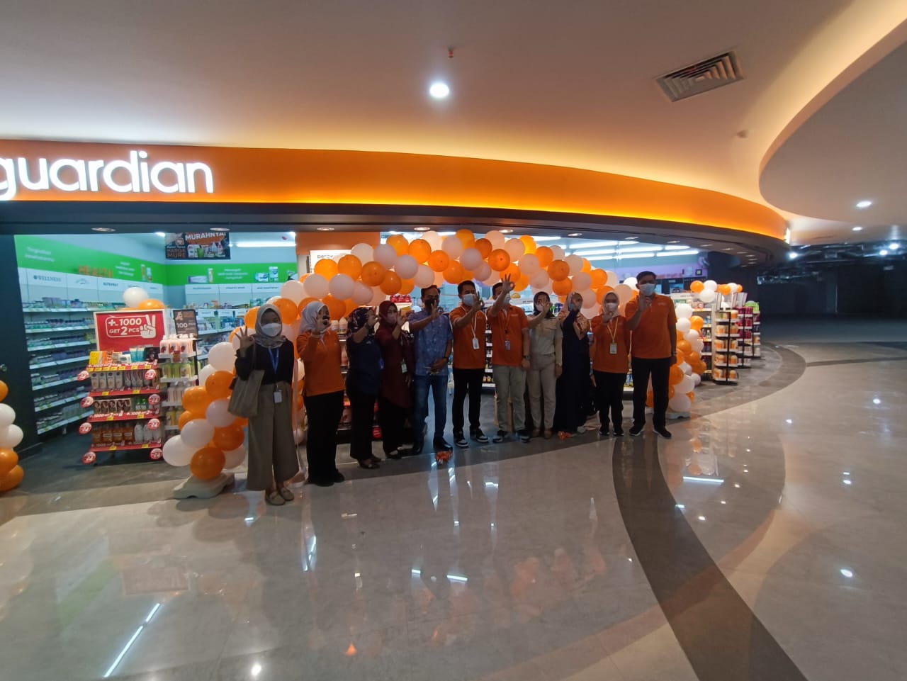 Guardian Lounching Di Mall City Lampung Berikan Promo Satu Bulan