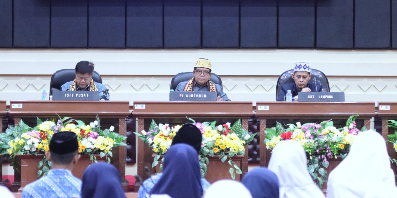 Pj. Gubernur Samsudin Buka Kegiatan Up Grading Keluarga Besar Jaringan Sekolah Islam Terpadu Wilayah Lampung