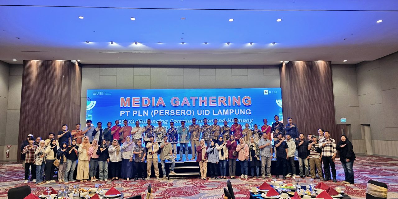 Gelar Media Gathering, PLN UID Lampung mantapkan Kesiapsiagaan Kelistrikan Natal dan Tahun Baru 2025