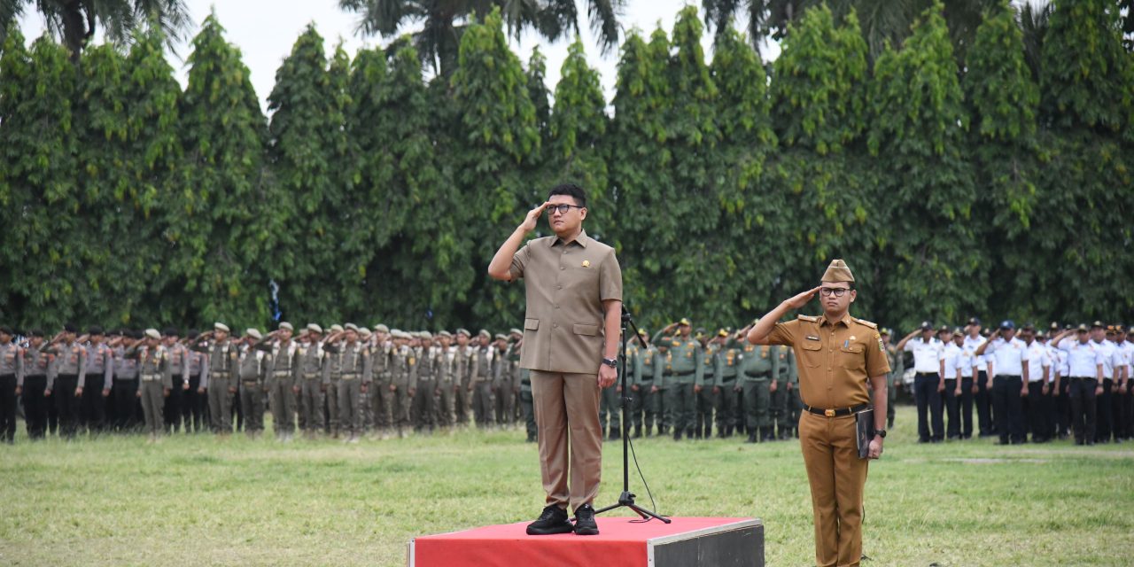 Pemprov Lampung Gelar Upacara Bulanan Bersama Jajaran Forkopimda Provinsi Lampung