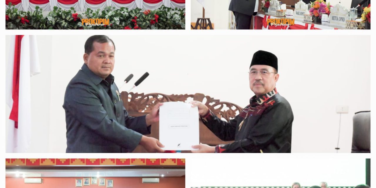 DPRD Pesawaran Bahas Sejumlah Program Prioritas dalam Rapat Paripurna Penyampaian Nota Pengantar 4 Ranperda