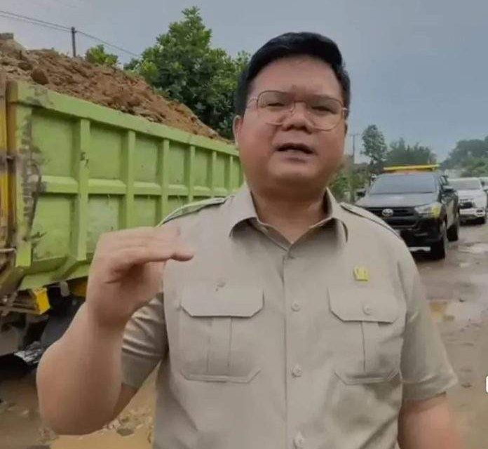 Angga Satria Pratama : Perbaikan Jalan Rusak di Lampung Perlu Sinergitas Pemerintah Pusat