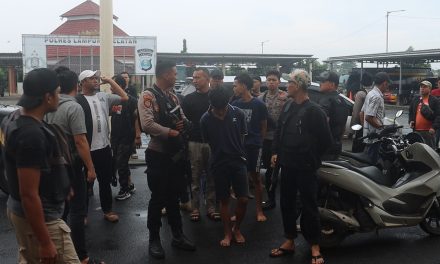 Sindikat 32 Lokasi Curanmor di Lampung Selatan Dibongkar, Empat Pelaku Ditangkap