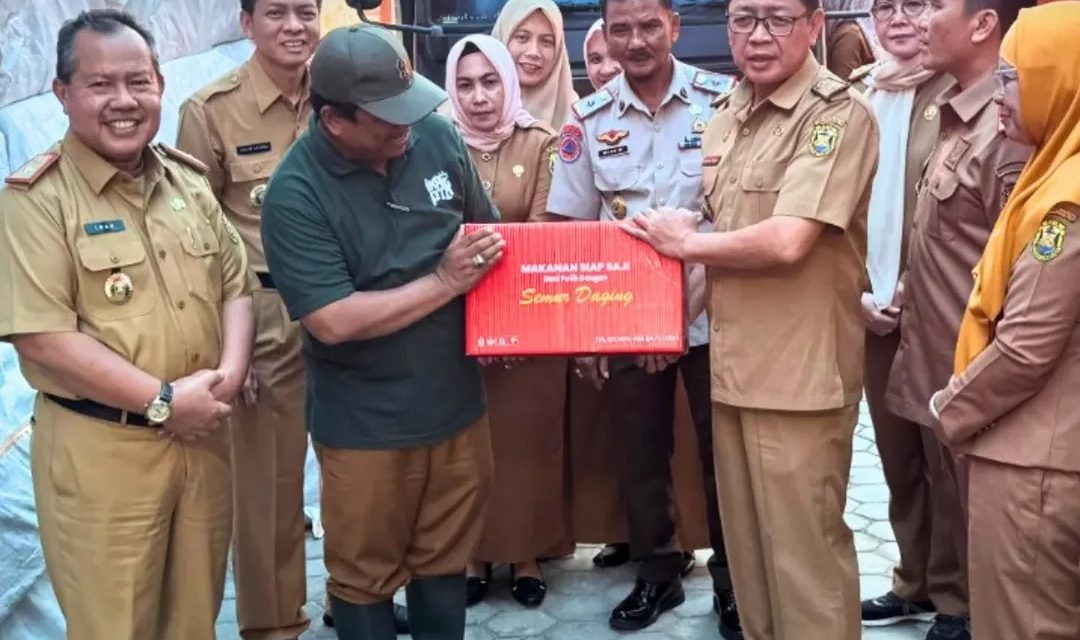 Pemerintah Kota Bandar Lampung Kembali Melakukan Kegiatan Pembagian Bantuan Terdampak Banjir Pada Lokasi yang Tersebar di Kota Bandar Lampung