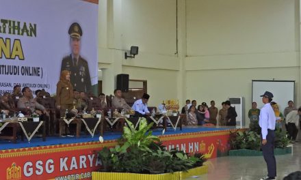 HJ. EVA DWIANA RESMIKAN KEGIATAN SATGAS RETINA DI PEMKOT BANDAR LAMPUNG