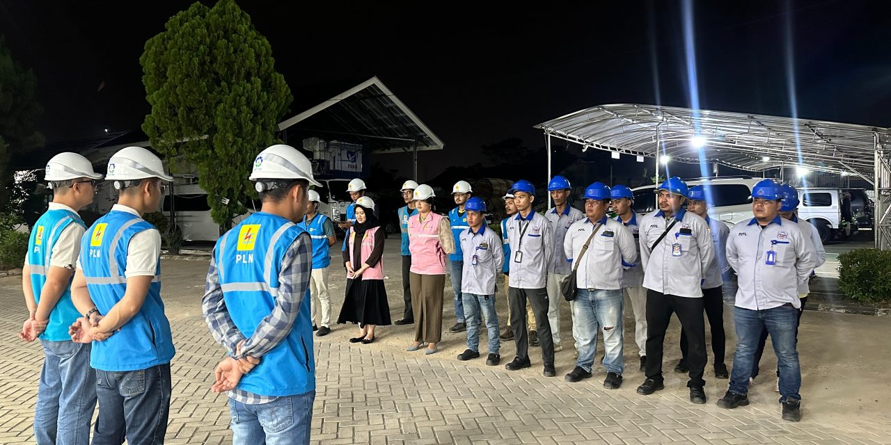 Pastikan Kelistrikan Aman, PLN Lakukan Pemeriksaan Berkala di Pusat Keramaian Lampung Utara