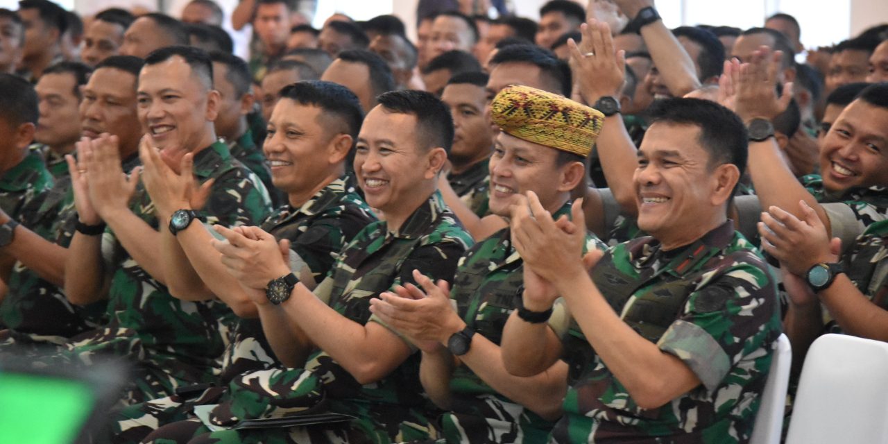 Dandim 0426 TB, Turut Sambut Pangdam ll Sriwijaya Kunker Ke Korem 043/Gatam