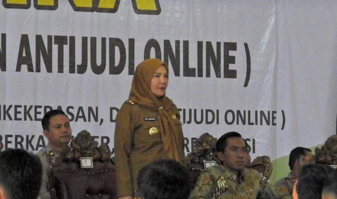 Walikota Bandar Lampung, Hj. Eva Dwiana Membuka Acara Pendidikan dan Pelatihan Satgas Remaja Anti Narkoba, Anti Kekerasan, Anti Judi Online (RETINA) oleh Pemerintah Kota Bandar Lampung di Bumi Perkemahan Cabang Kota Bandar Lampung
