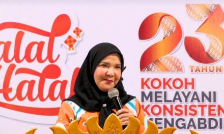 Walikota Bandar Lampung Hj. Eva Dwiana Menghadiri Acara Halal Bi Halal 1446 H DPD PKS Kota Bandar Lampung