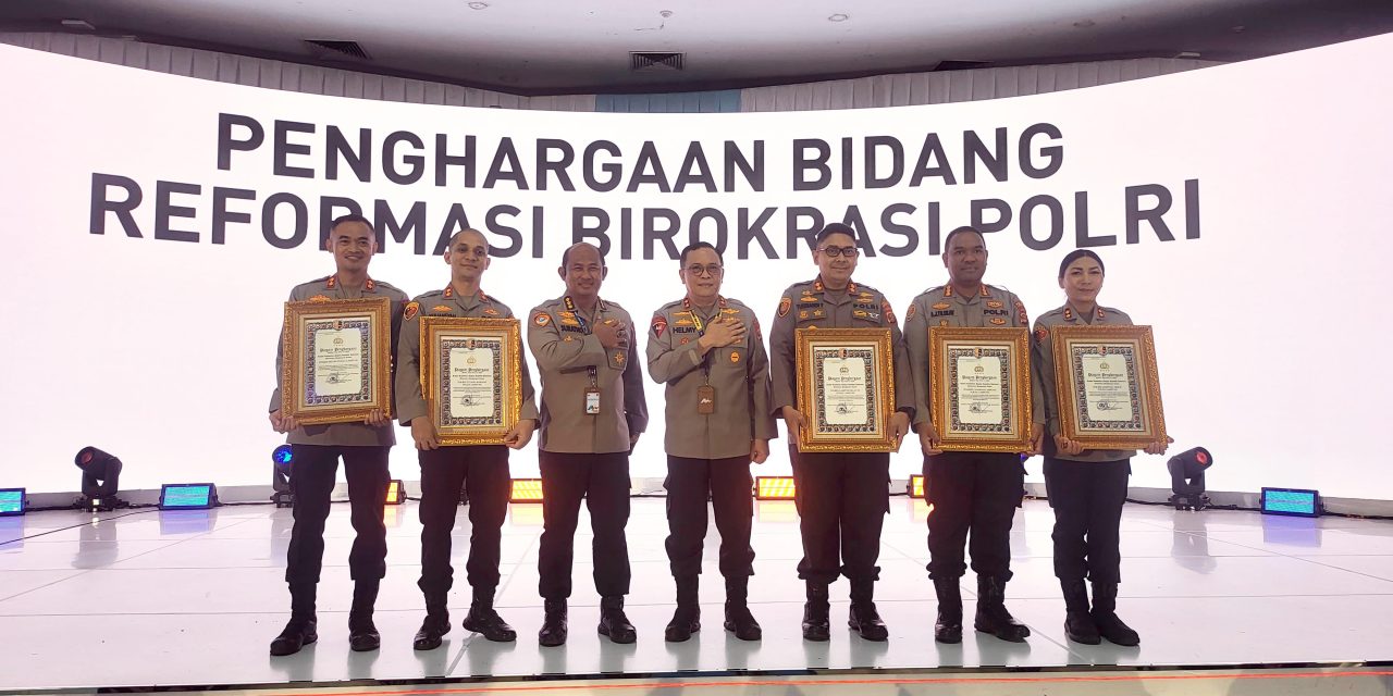 Lima Polres di Polda Lampung Raih Penghargaan Kapolri Kategori Pelayanan Prima dan Predikat Pembangunan Zona Integritas Tahun 2024