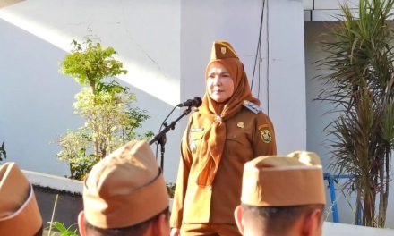 Pemerintah Kota Bandar Lampung Melaksanakan Apel Mingguan Perdana Pasca Cuti Hari Raya Idul fitri 1446 H/Tahun 2025 yang Dirangkaikan Dengan Halal Bihalal Seluruh Pegawai di lingkungan Pemerintah Kota Bandar Lampung