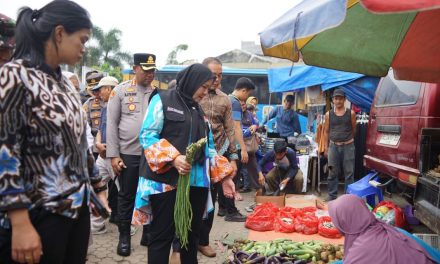 Hj.Eva Dwiana Lakukan Sidak Disejumlah Pasar