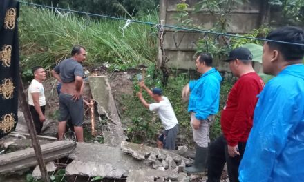 Pemkot Bandar Lampung Perbaiki Talud Jebol Di Kelurahan Campang Raya