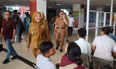 Walikota Bandar Lampung Lakukan Sidak Disejumlah OPD dan Mal Pelayanan Publik
