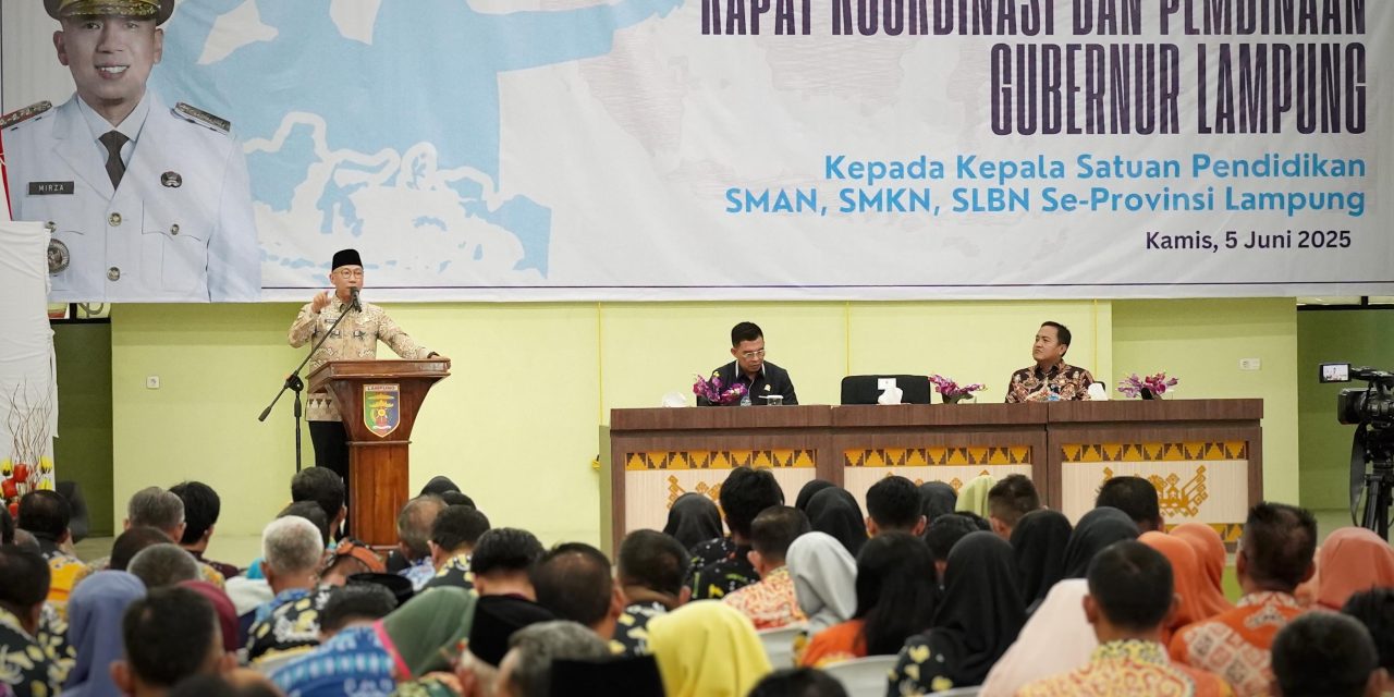 Dorong Peningkatan Kualitas Pendidikan, Gubernur Lampung Hapus Uang Komite Sekolah