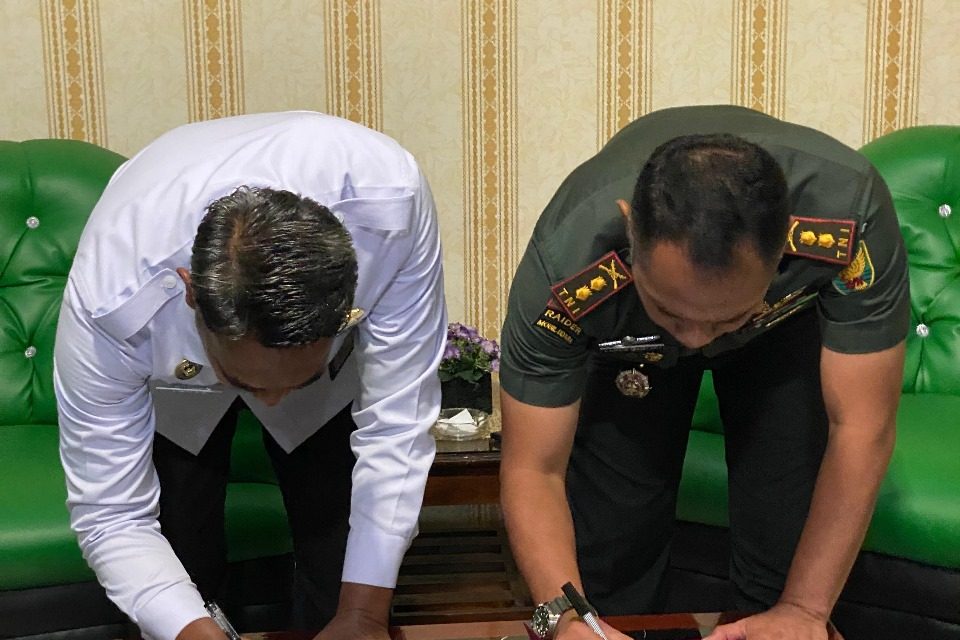 Rutan Kelas I Bandar Lampung Menjalin Kerjasama Strategis Dengan Kodim 0421/Lampung Selatan