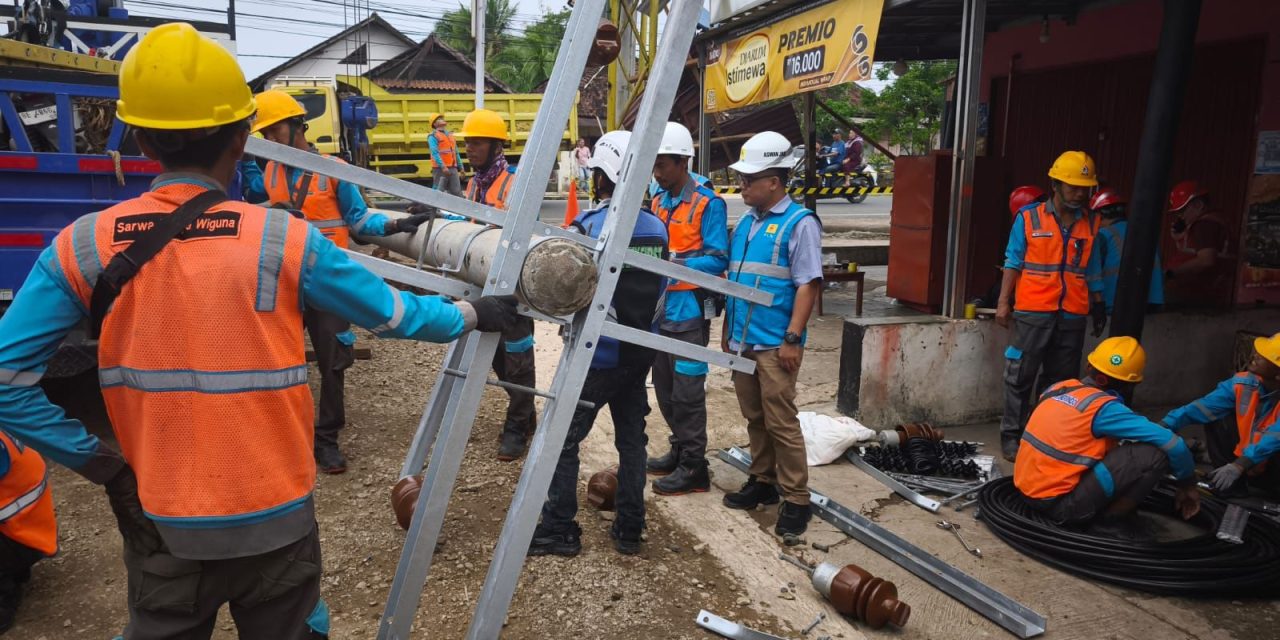 PLN untuk Rakyat, PLN UP3 Pringsewu Sigap Pulihkan Listrik Ribuan Warga Terdampak Gangguan Jaringan