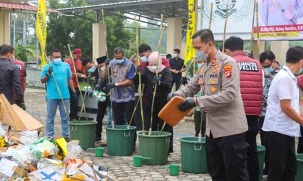 Polres Lampung Selatan Ungkap 24 Kasus Narkoba, Sita Lebih dari 396 Kg Sabu dan Ganja