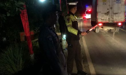 Polsek Tegineneng Polres Pesawaran Amankan Kegiatan Masyarakat dalam Acara Adat Begawi