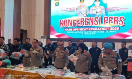 Polda Lampung Resmi Akhiri Operasi Sikat Krakatau 2025