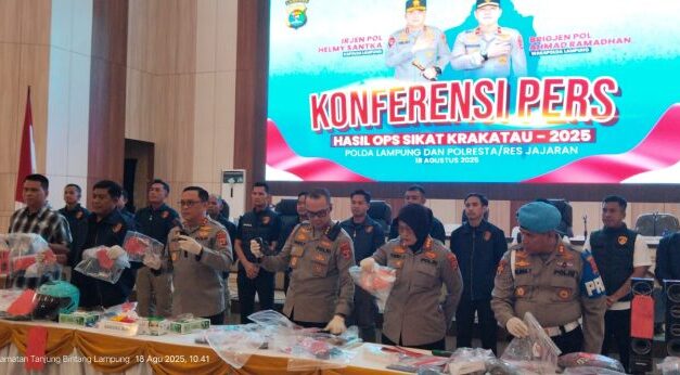 Polda Lampung Resmi Akhiri Operasi Sikat Krakatau 2025