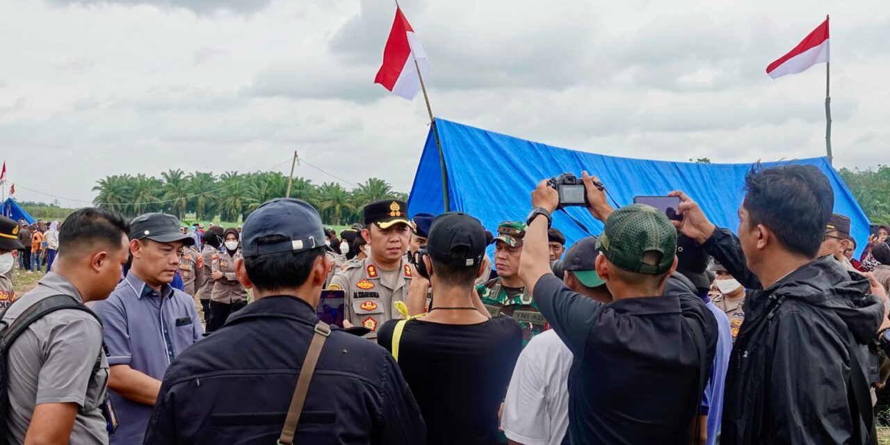 Kapolres Lampung Tengah Imbau Warga Tiga Kampung di Anak Tuha Tak Terprovokasi Soal Lahan PT BSA: Nama Provokator Sudah Kami Kantongi