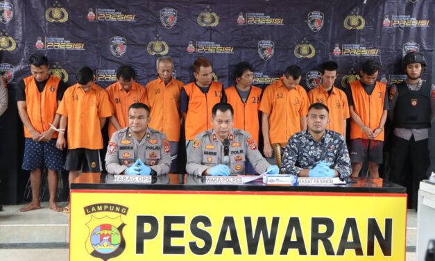 Spesialis Bongkar Alfamart Di Ungkap Polres Pesawaran