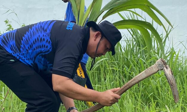 Dukung Program Menteri IMIPAS, Lapas Narkotika Bandar Lampung Optimalkan Lahan dengan Tanam Pohon Kelapa