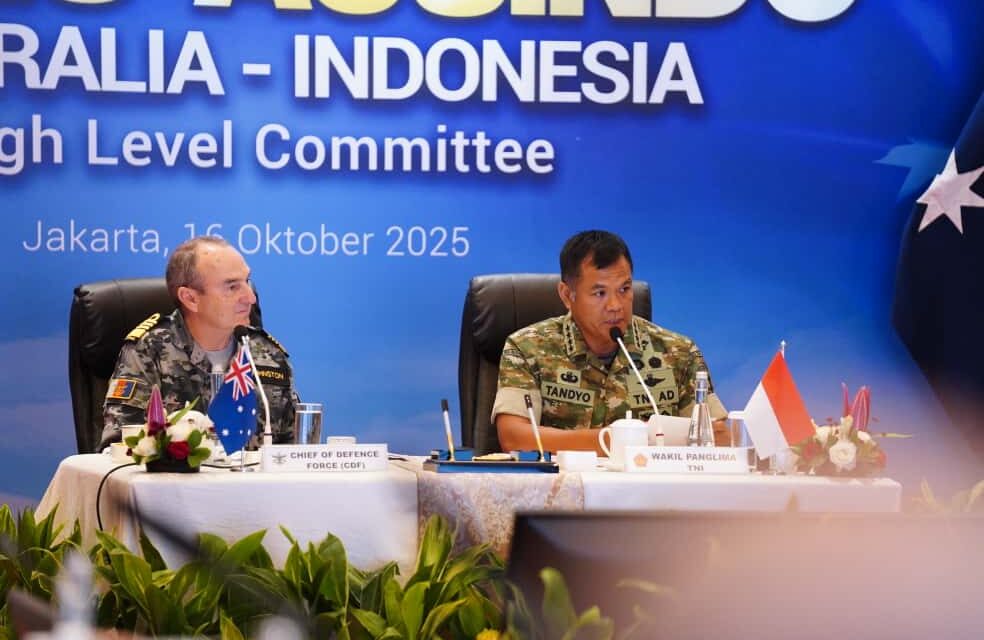 Wakil Panglima TNI dan Panglima Australia Pimpin Sidang ke-13 AUSINDO HLC