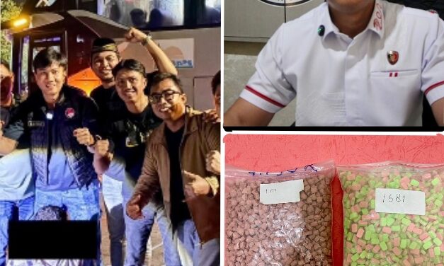 Polres Lampung Tengah Gagalkan Penyelundupan 2.848 Pil Ekstasi dan 5,1 Gram Sabu, Tiga Pelaku Ditangkap!