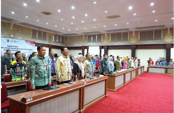 RAPAT PLENO TIM PERCEPATAN AKSES KEUANGAN DAERAH (TPAKD)  PROVINSI LAMPUNG SEMESTER I TAHUN 2026