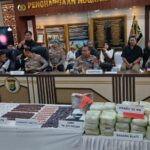 Narkoba Jaringan Internasional Dibongkar Polda Lampung